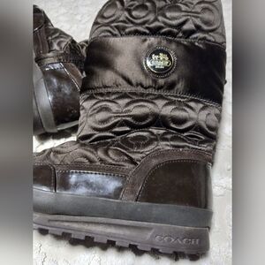 Coach Winter Boots Sz 8.5